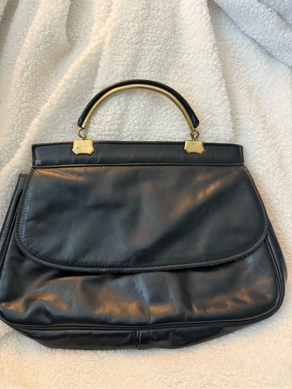 1950’s Navy blue purse